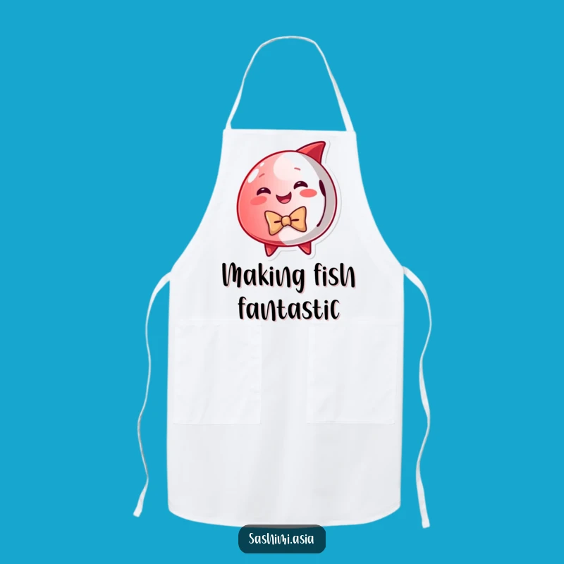 Funny Dapper Tuna Apron: Cook in Style with This Hilarious Bow Tie Fish Kitchenwear