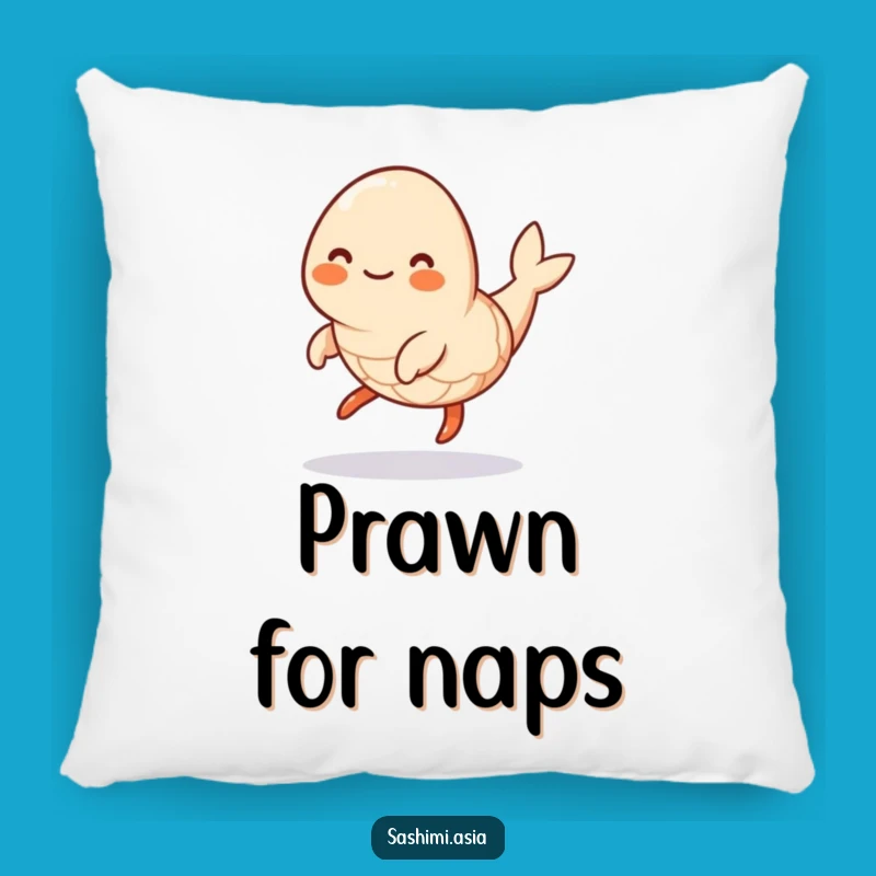 Funny Hopping Shrimp Pillow: Cuddle Up with This Playful Sea Creature Cushion