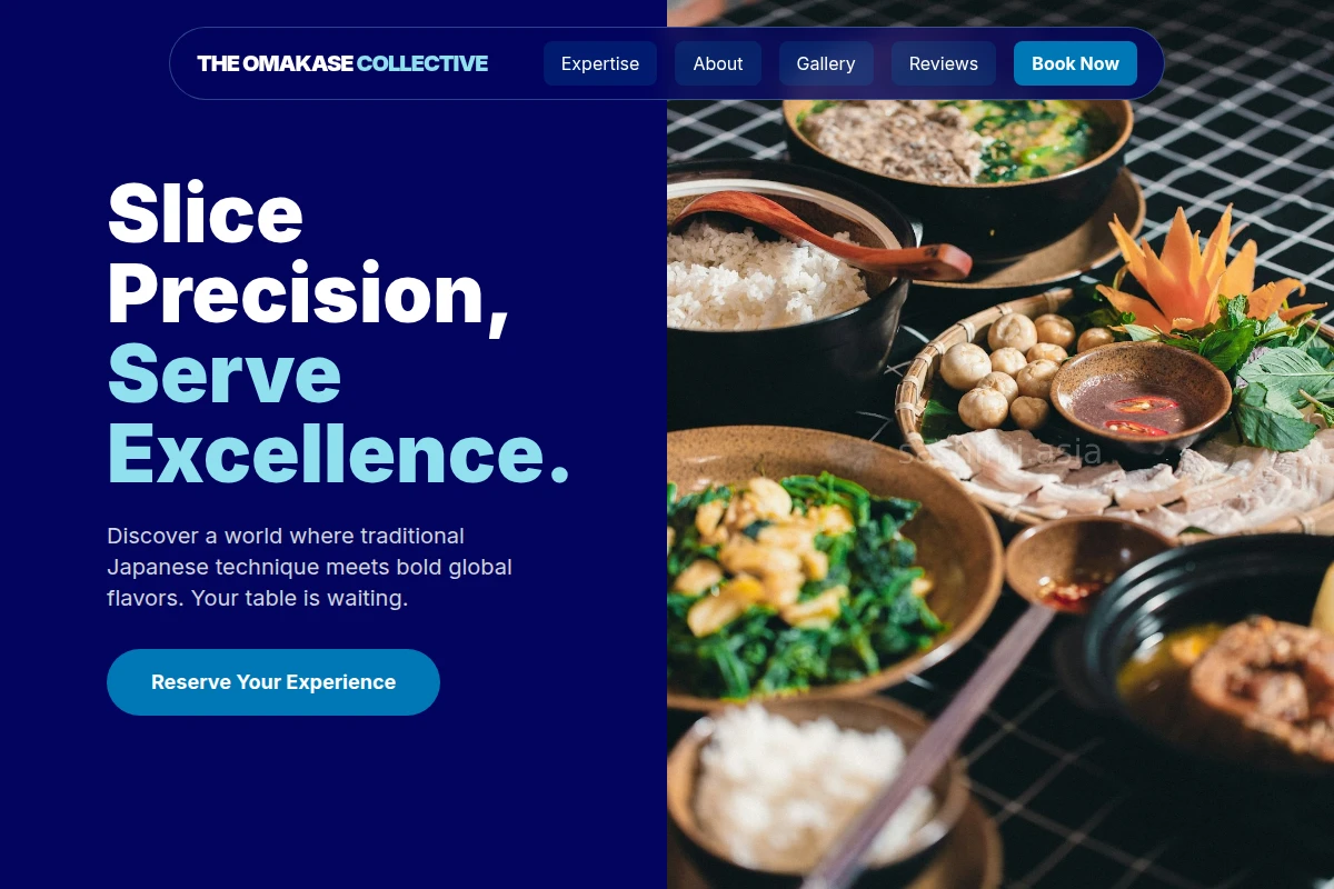 Chef Asian Fusion Food